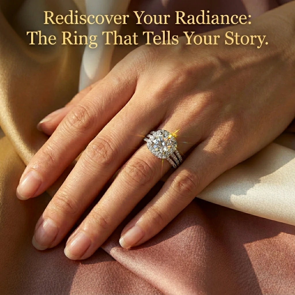 🚨 Only Today: 90% OFF |The Flawless $10k Illusion Ring | VVS1 Lab-Grown Diamond (Tarnish-Free)