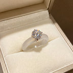 🔥 LAST DAY 90% OFF : Embrace Elegance with the Viral "Ice-Jade" & Moissanite Ring