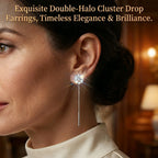 🔥 LAST DAY 90% OFF : Elegant Solitaire Chain Tassel Threader Earrings – Graceful Flowing Motion & Timeless Brilliance