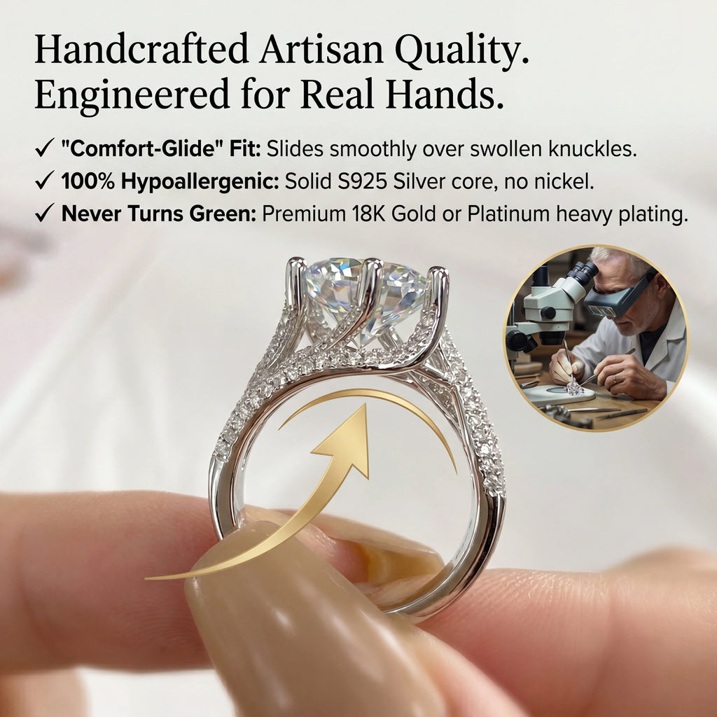 🔥 LAST DAY 90% OFF:  The 3-Carat Infinity Twist Moissanite Ring | Fearless Everyday Luxury