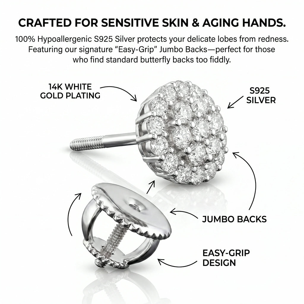🔥 90% OFF TODAY: Timeless Radiance Earrings – The Elegant Sparkle You Deserve ✨