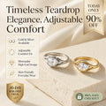 🔥 LAST DAY 90% OFF : The Viral "Rupert's Tears" Handcrafted Moissanite Ring
