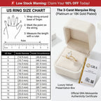 🔥90% OFF TODAY: The 3-Carat Marquise "Royal Heirloom" Ring | Your Finger-Slimming Travel Diamond