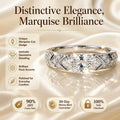 🚨 LAST DAY 90% OFF : The "Eye of Horus" Geometric Marquise Ring