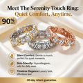 🔥 90% OFF TODAY: The Serenity X-Cross Band | Comfort-Fit Mindfulness Ring