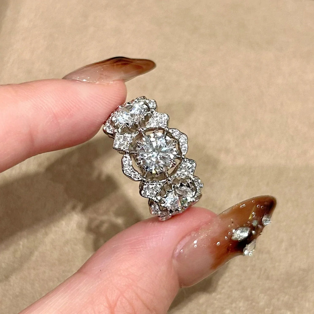 🔥LAST DAY 90% OFF: The "Timeless Floral Grace" Handcrafted Ring