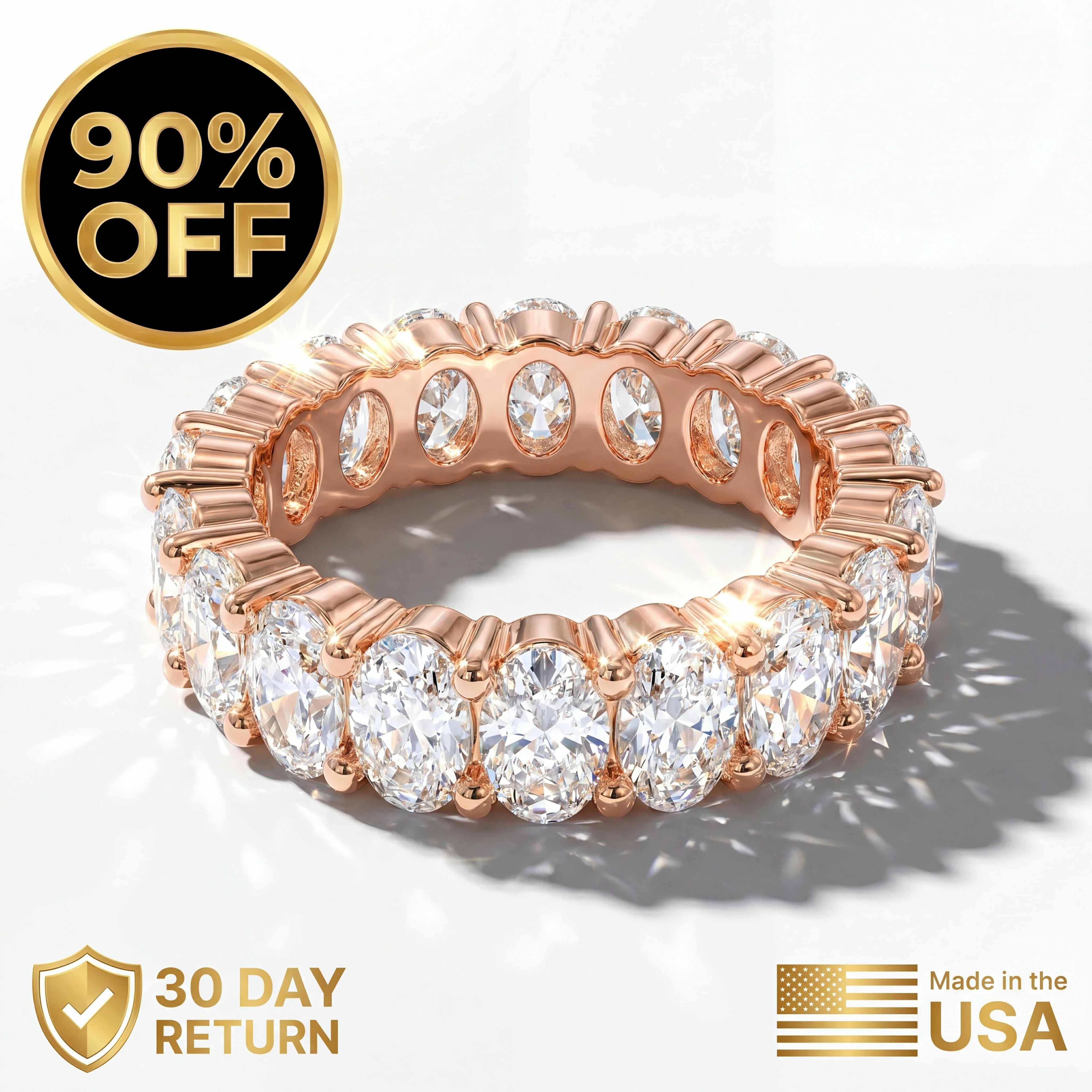 🔥 90% OFF TODAY: Flawless Eternity Band – The Everyday Luxury You Deserve ✨